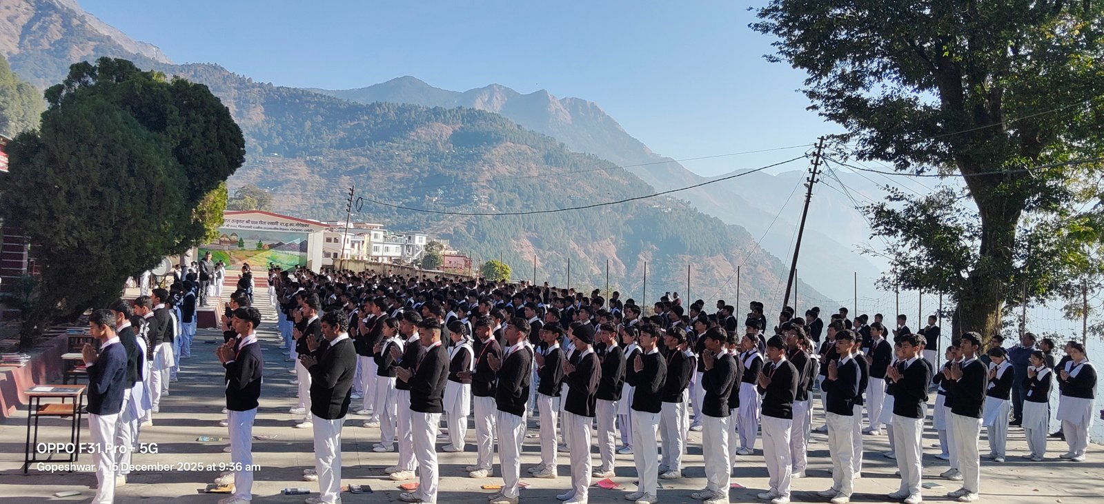 A CBSE campus in the heart of Gopeshwar